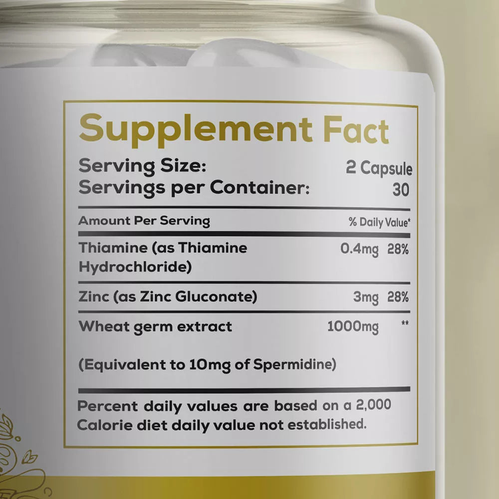 Oly Spermidine - Super Strength (60 Capsules)