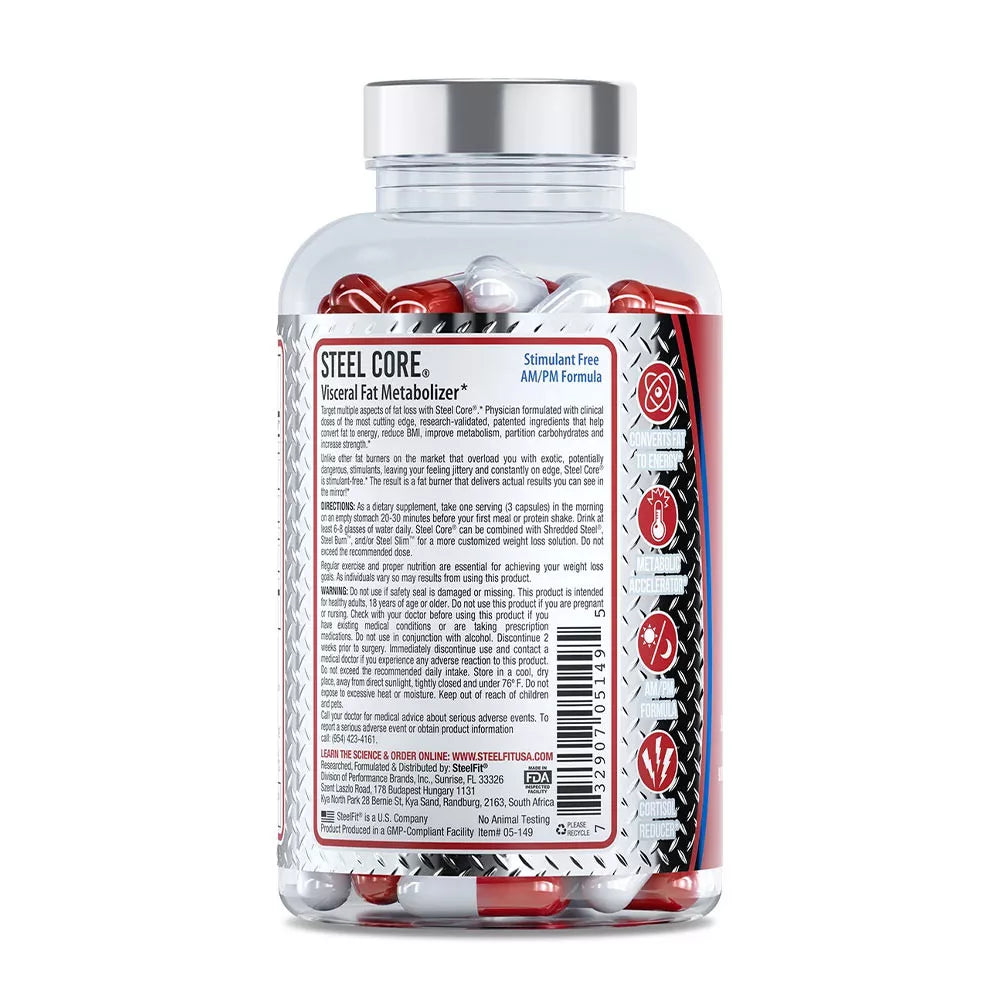 Steelfit Steel Core® (90 Capsules)