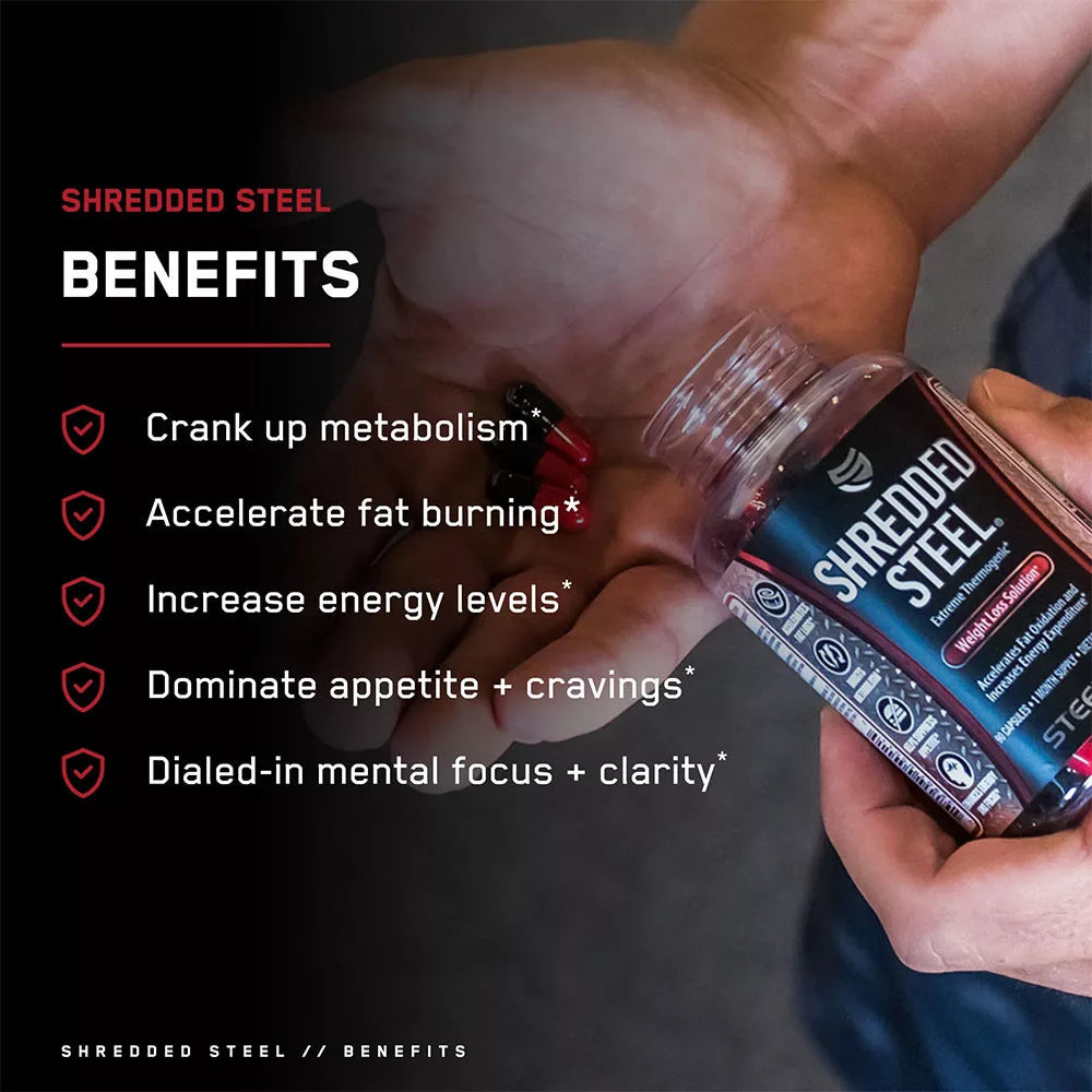 Steelfit Shredded Steel® (90 Capsules)