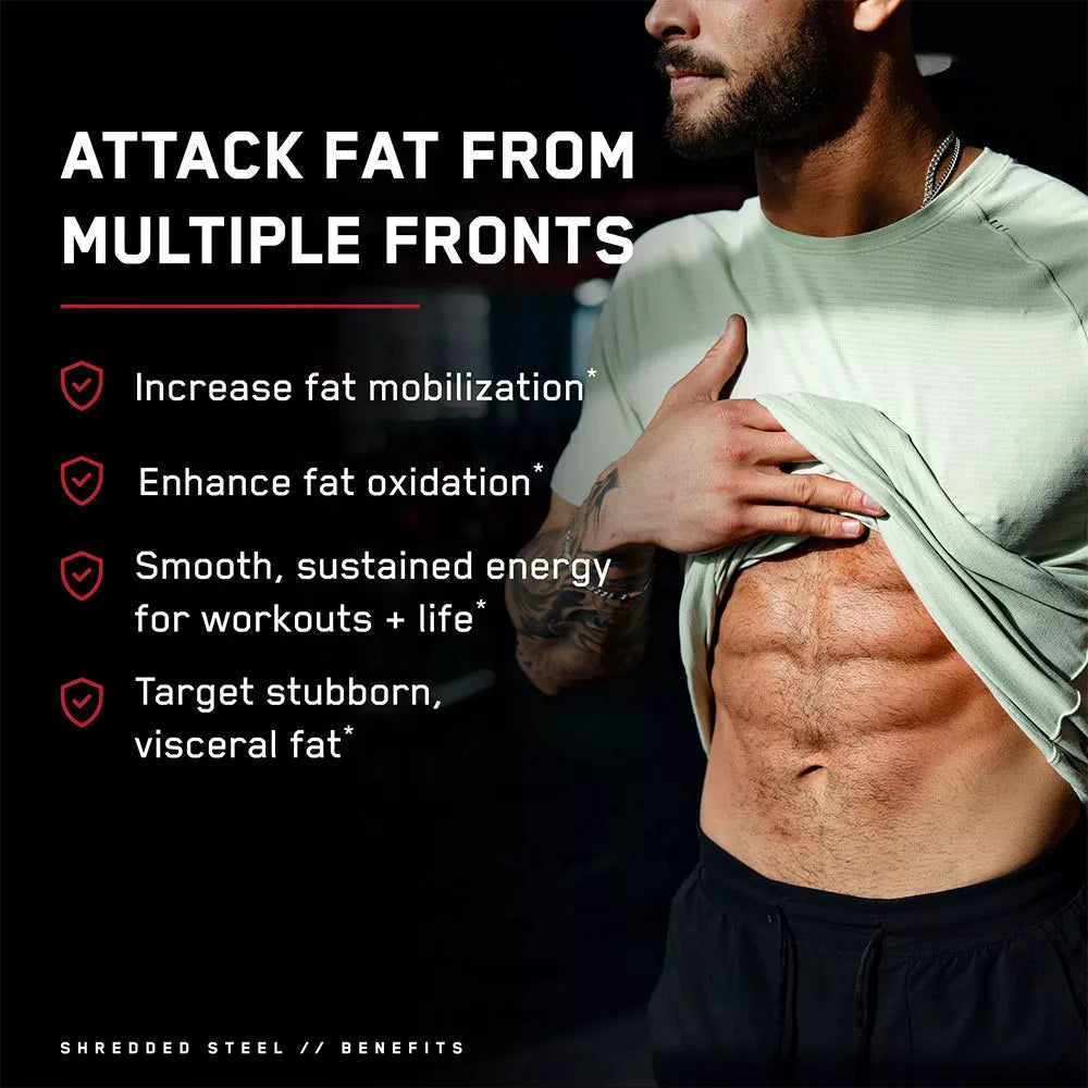 Steelfit Shredded Steel® (90 Capsules)