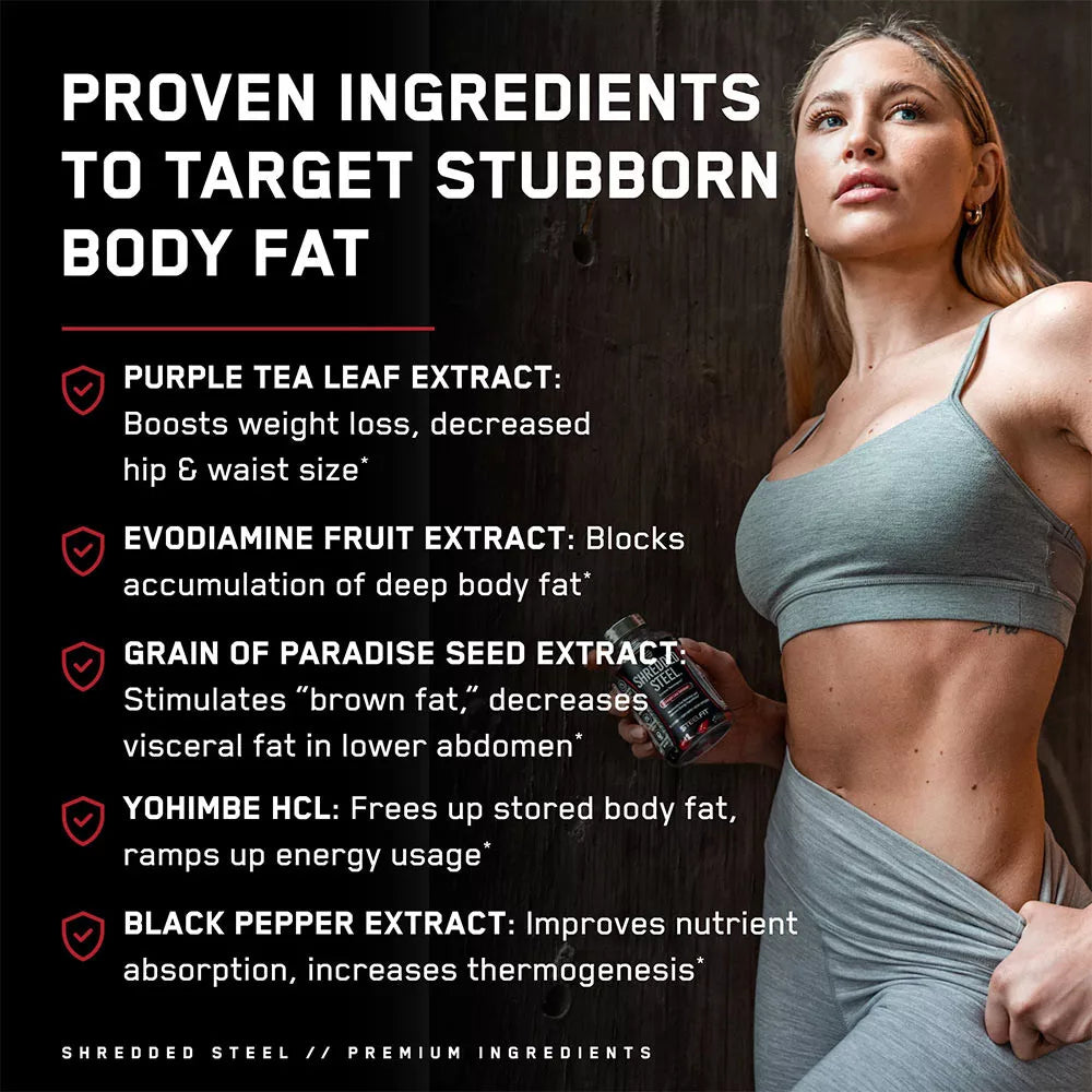 Steelfit Shredded Steel® (90 Capsules)