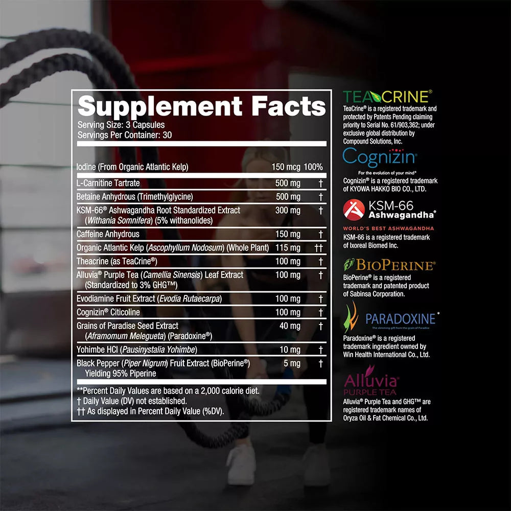 Steelfit Shredded Steel® (90 Capsules)