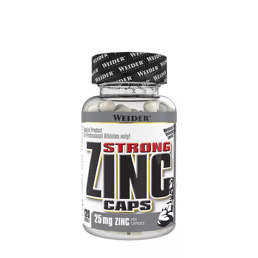 Weider Strong Zinc, 25mg (120 Capsules)