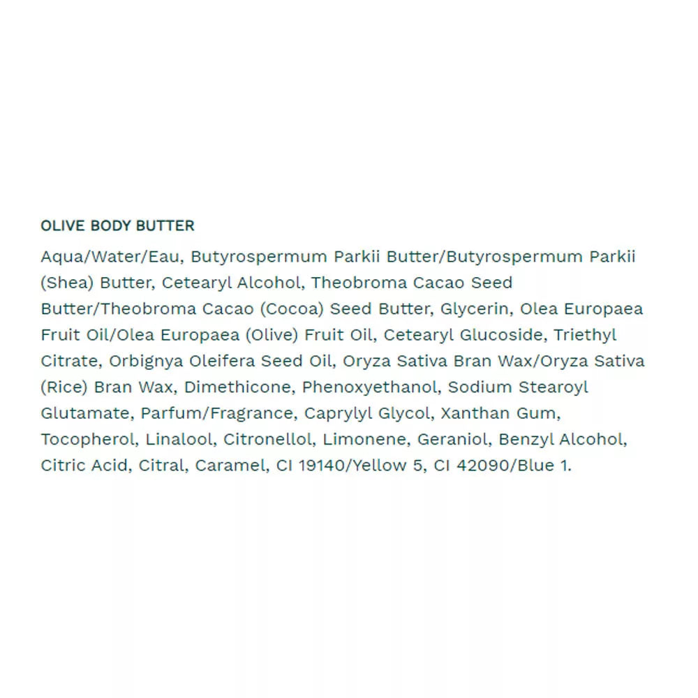 The Body Shop Olive Body Butter (200 ml)