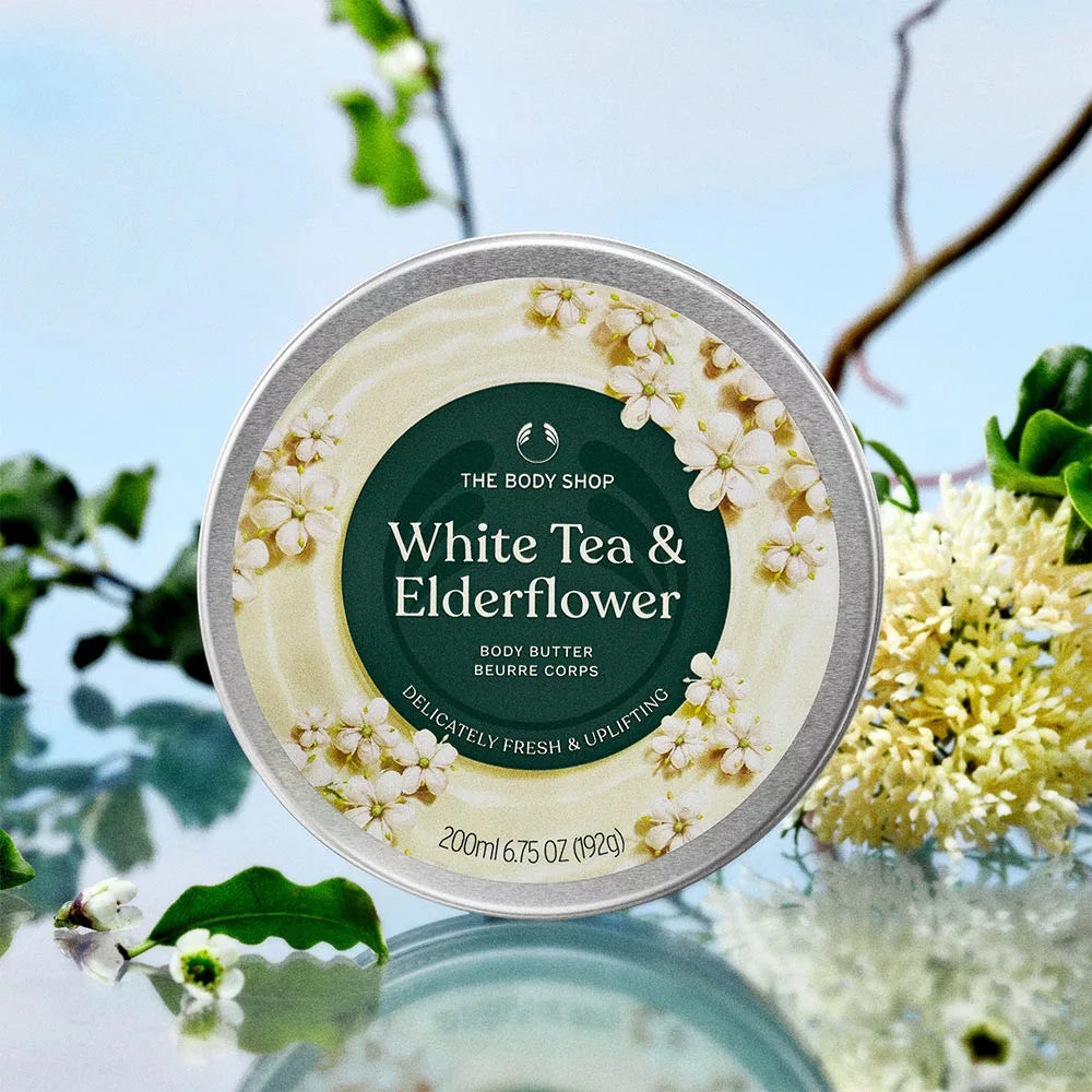 The Body Shop White Tea and Elderflower Body Butter (200 ml)