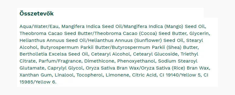 The Body Shop Mango Body Butter (50 ml)