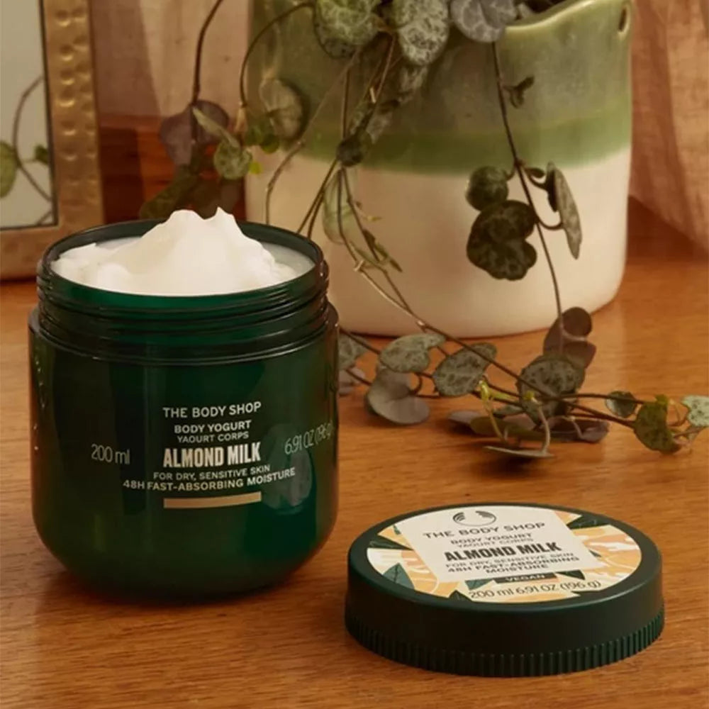 The Body Shop Almond Milk Body Yogurt (200 ml, Almond Milk)