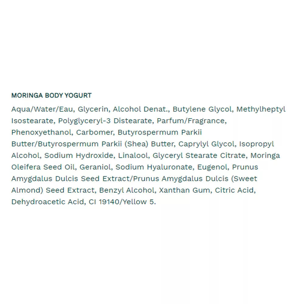The Body Shop Moringa Body Yogurt (200 ml, Moringa)