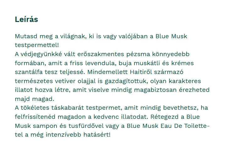 The Body Shop Blue Musk Fragrance Mist (100 ml)
