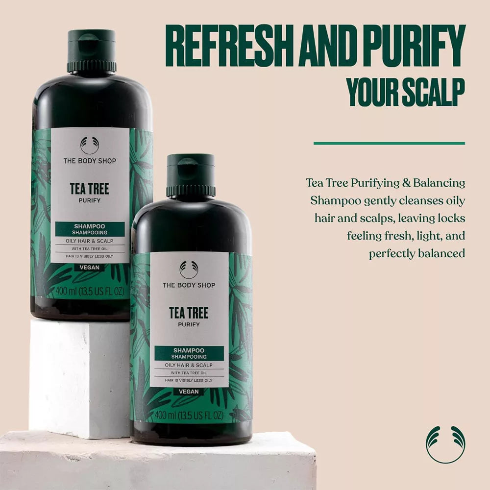 The Body Shop Tea Tree Purifying & Balancing Shampoo (400 ml)
