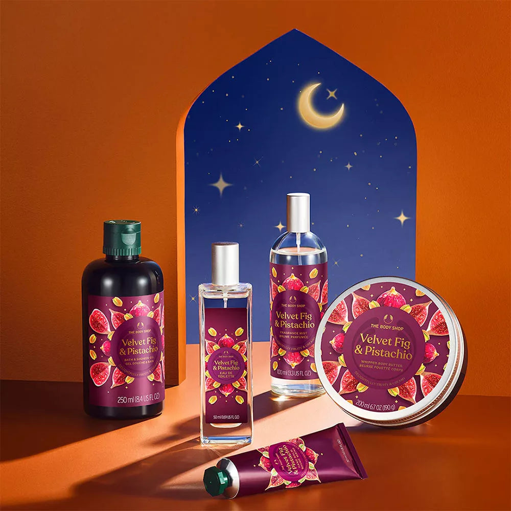 The Body Shop Velvet Fig and Pistachio Shower Gel (250 ml)