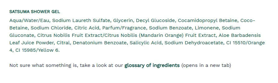 The Body Shop Satsuma Shower Gel (250 ml, Satsuma)