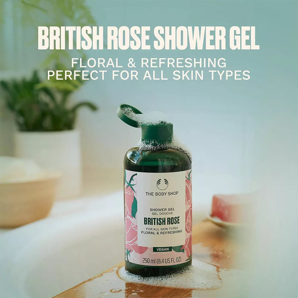 The Body Shop British Rose Shower Gel (60 ml)