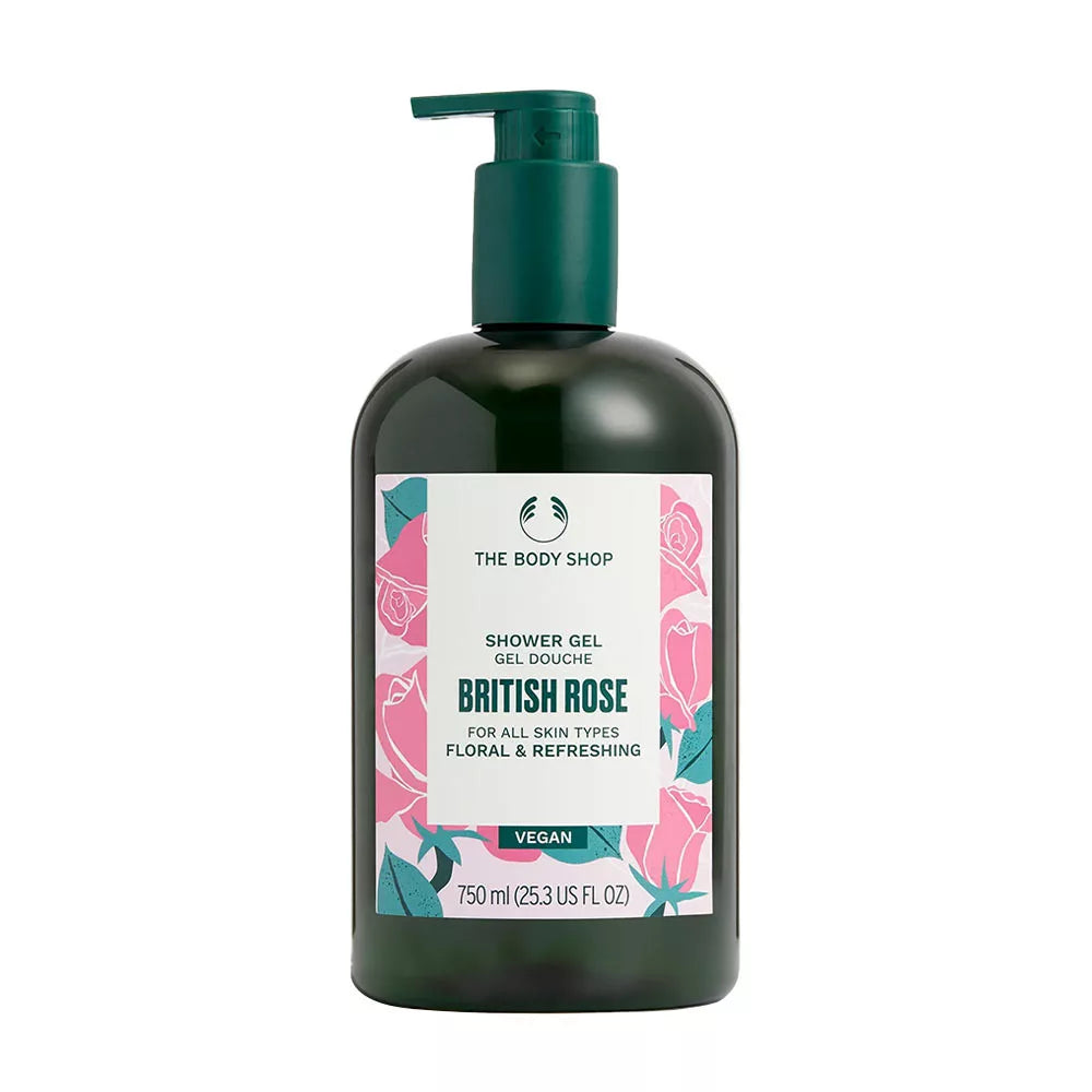 The Body Shop British Rose Shower Gel (750 ml)