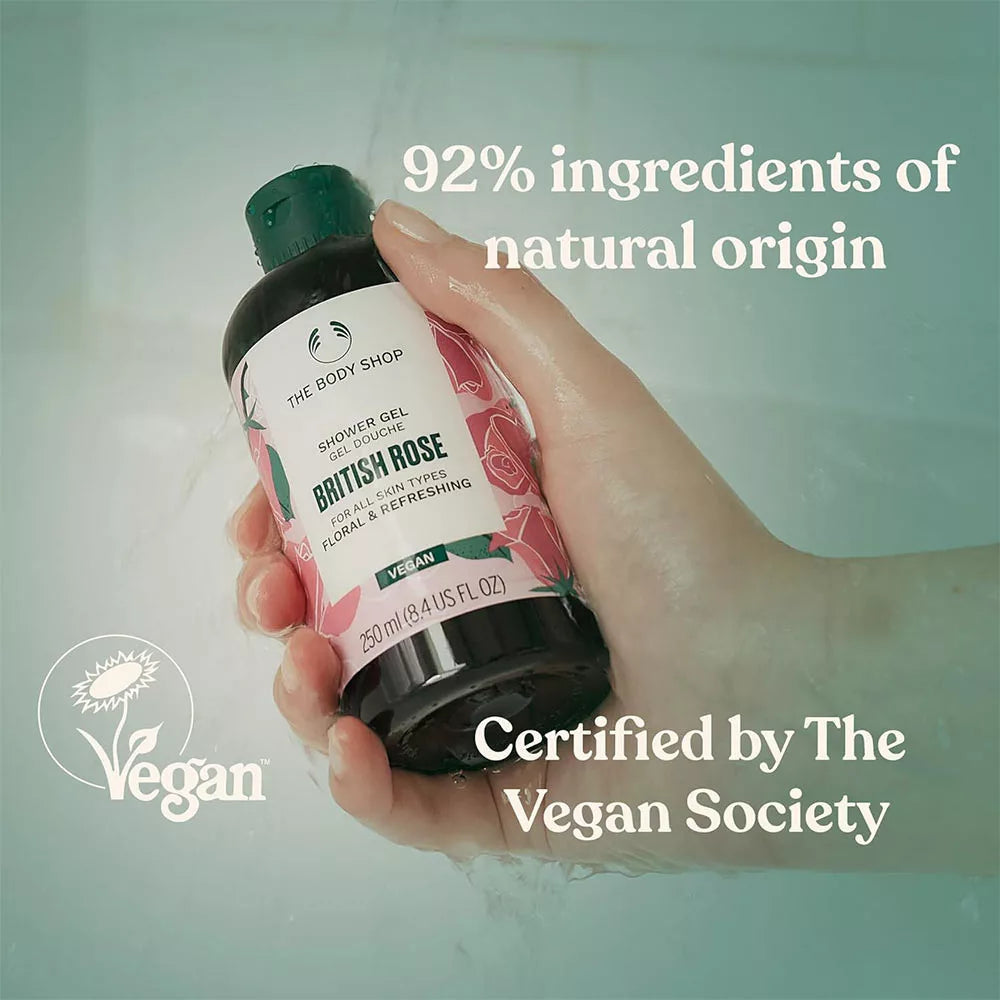 The Body Shop British Rose Shower Gel (60 ml)