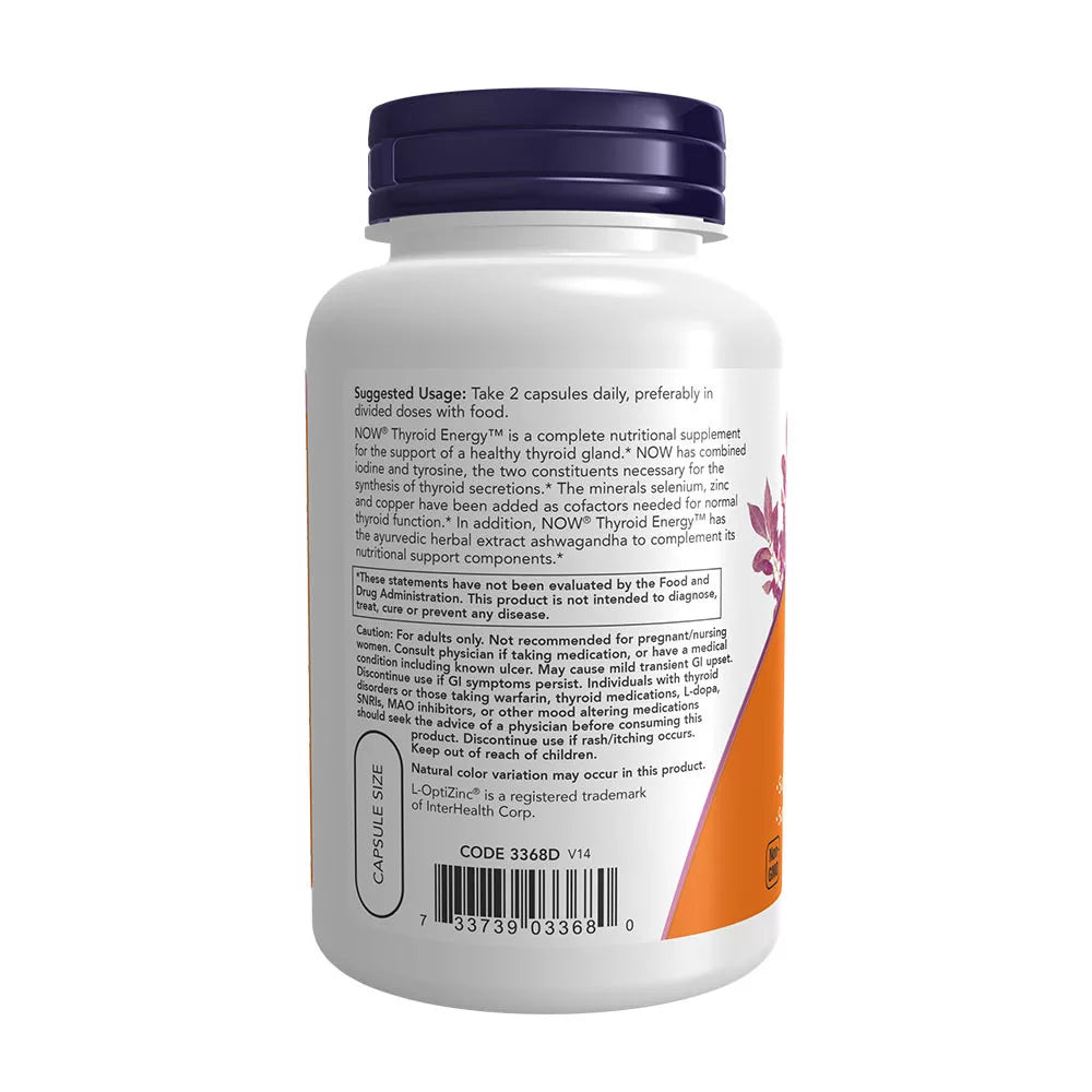Now Foods Thyroid Energy™ (90 Veg Capsules)