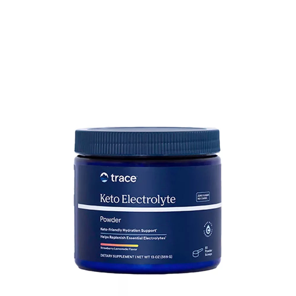 Trace Minerals Keto Electrolyte Powder (13 oz, Strawberry Lemon)