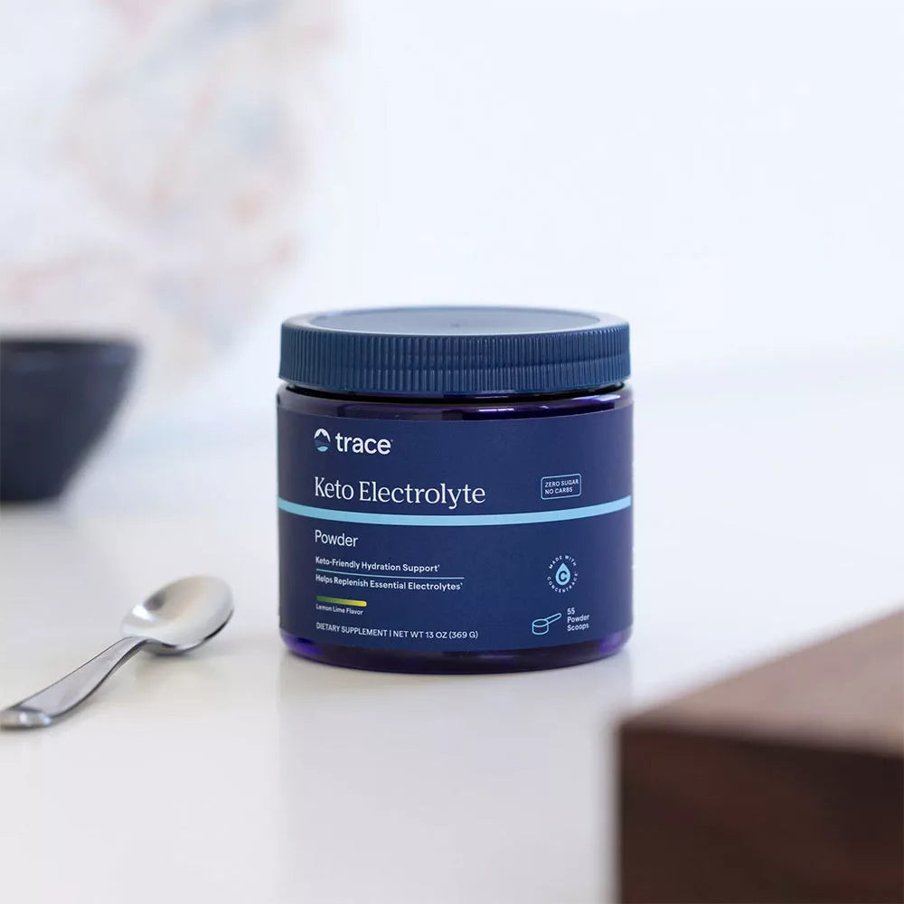 Trace Minerals Keto Electrolyte Powder (13 oz, Strawberry Lemon)