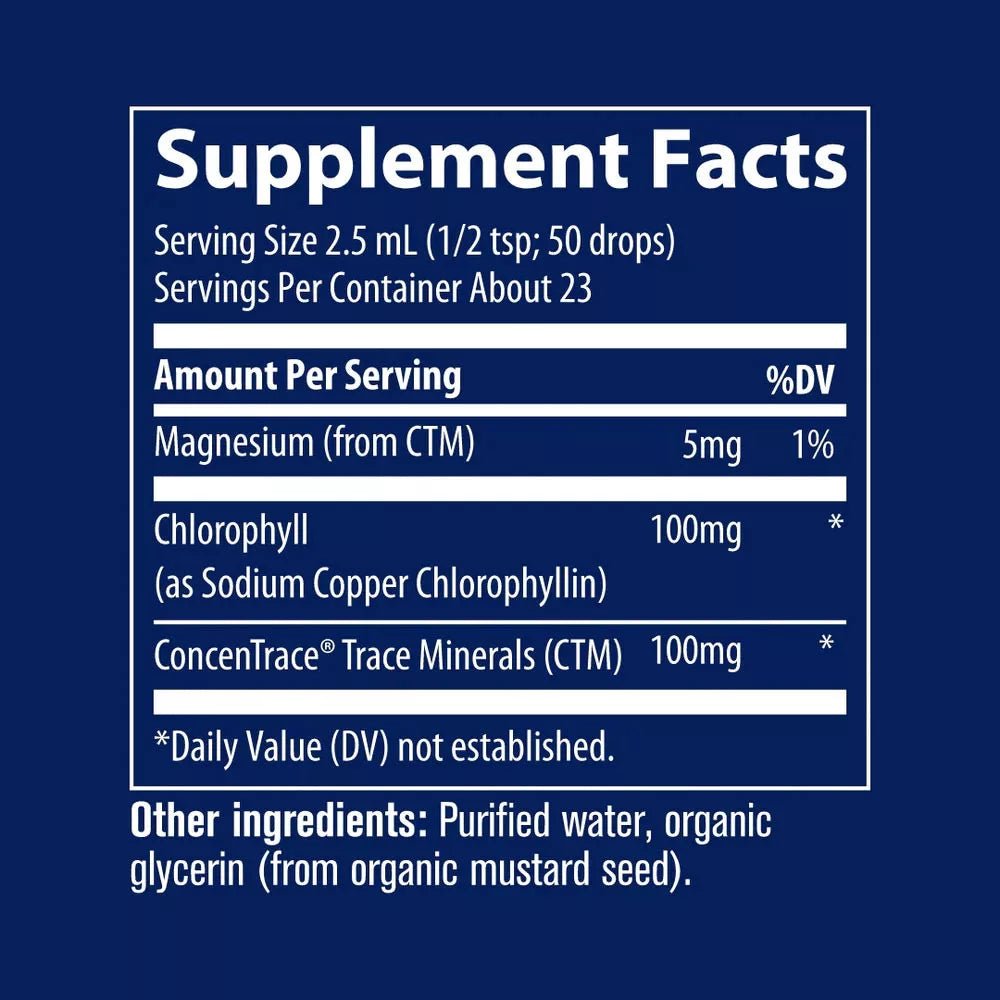 Trace Minerals Ionic Chlorophyll (2 fl. oz.)