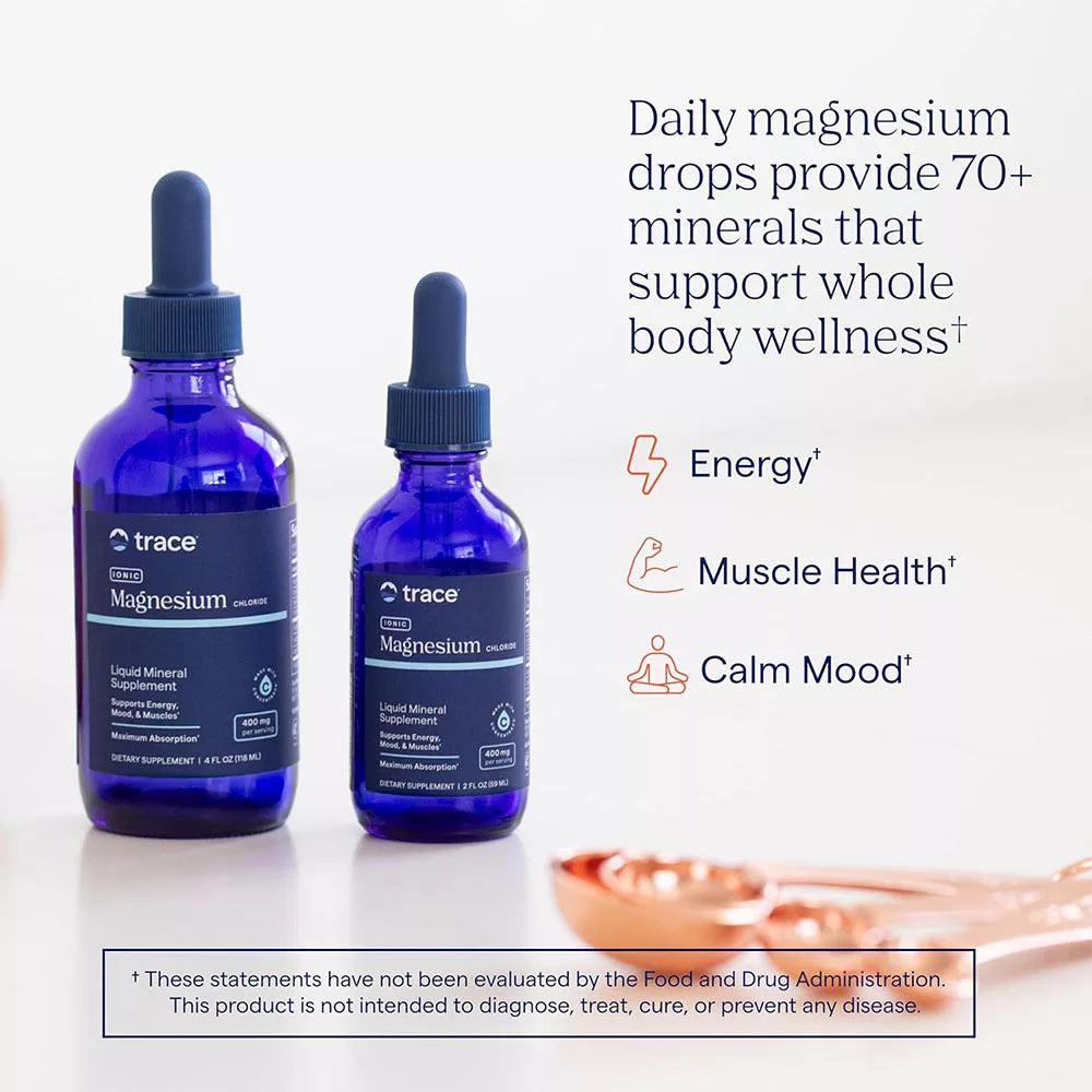 Trace Minerals Liquid Ionic Magnesium (118 ml)
