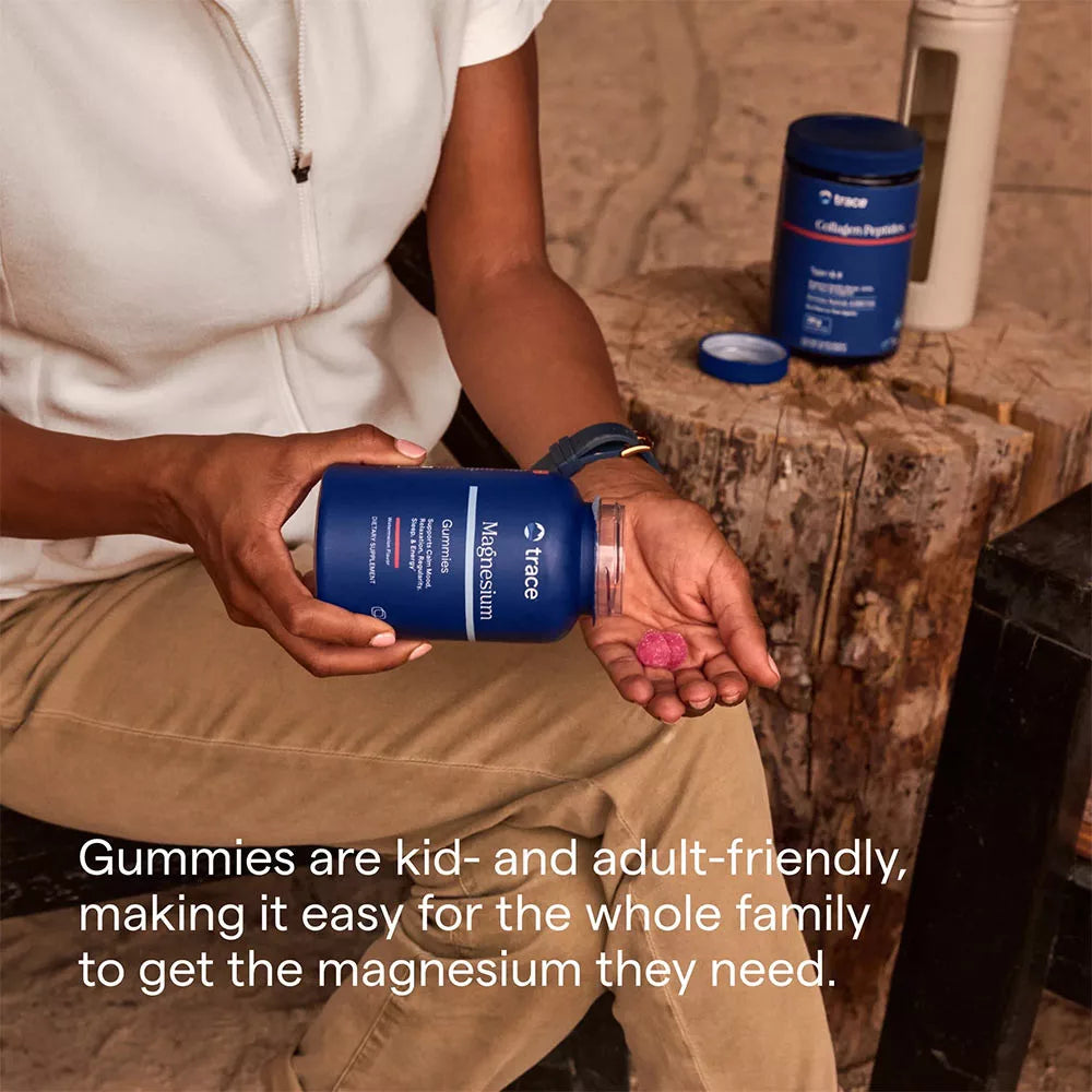 Trace Minerals Magnesium Gummies (120 gummies, Watermelon)