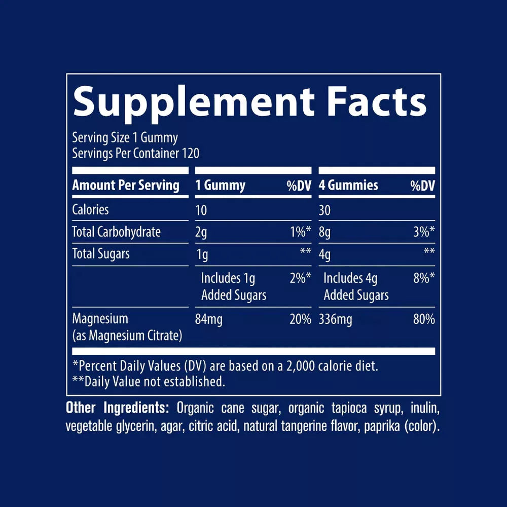 Trace Minerals Magnesium Gummies (120 gummies, Watermelon)