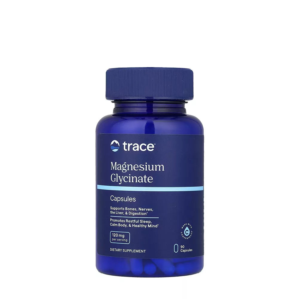 Trace Minerals Magnesium Glycinate (90 Capsules)