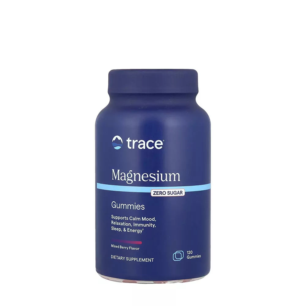 Trace Minerals Sugar Free Magnesium Gummies (120 gummies, Mixed Berry)