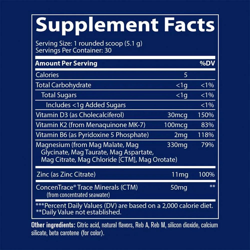 Trace Minerals Multi Magnesium Powder (153 g, Tropical Watermelon)