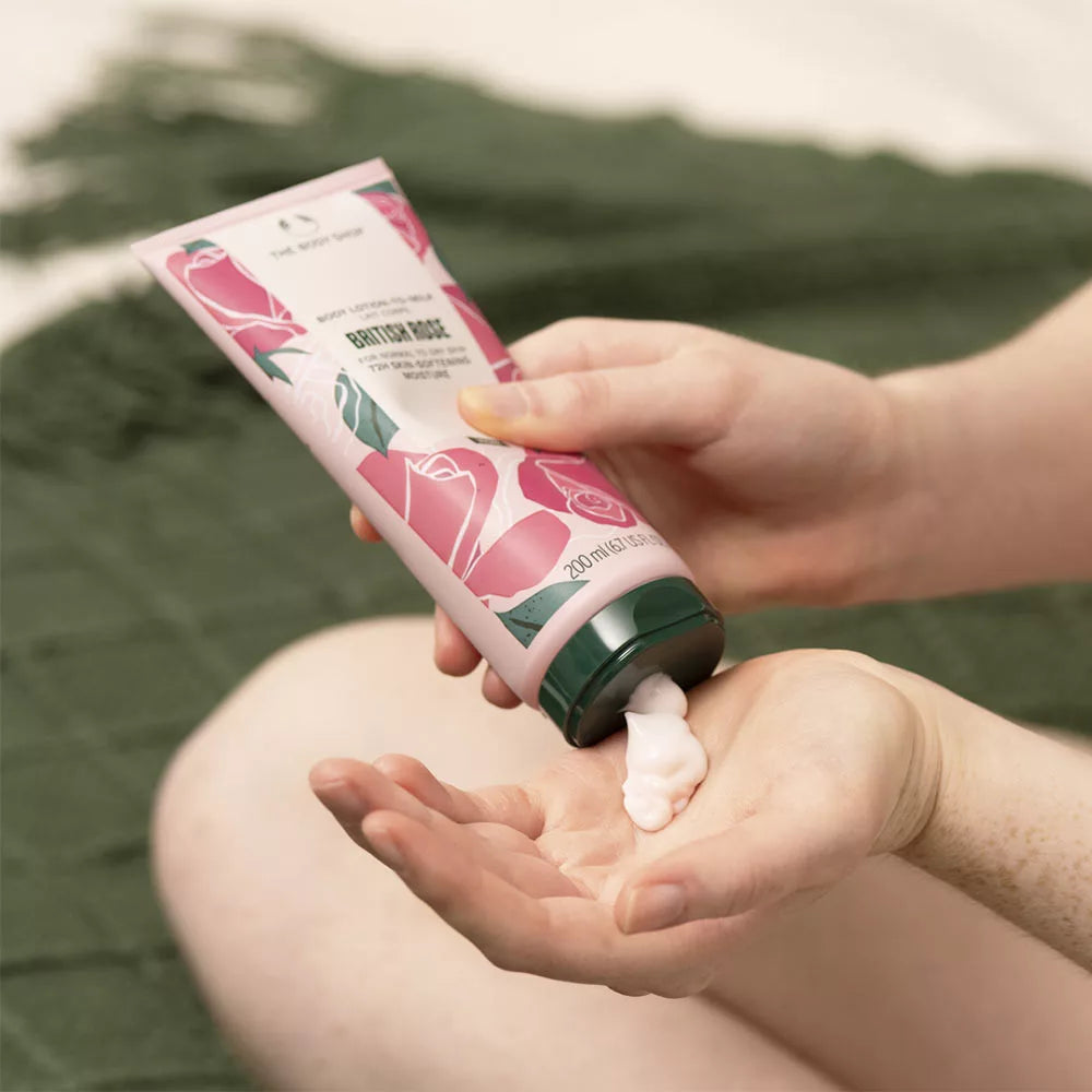 The Body Shop British Rose Body Lotion (200 ml)
