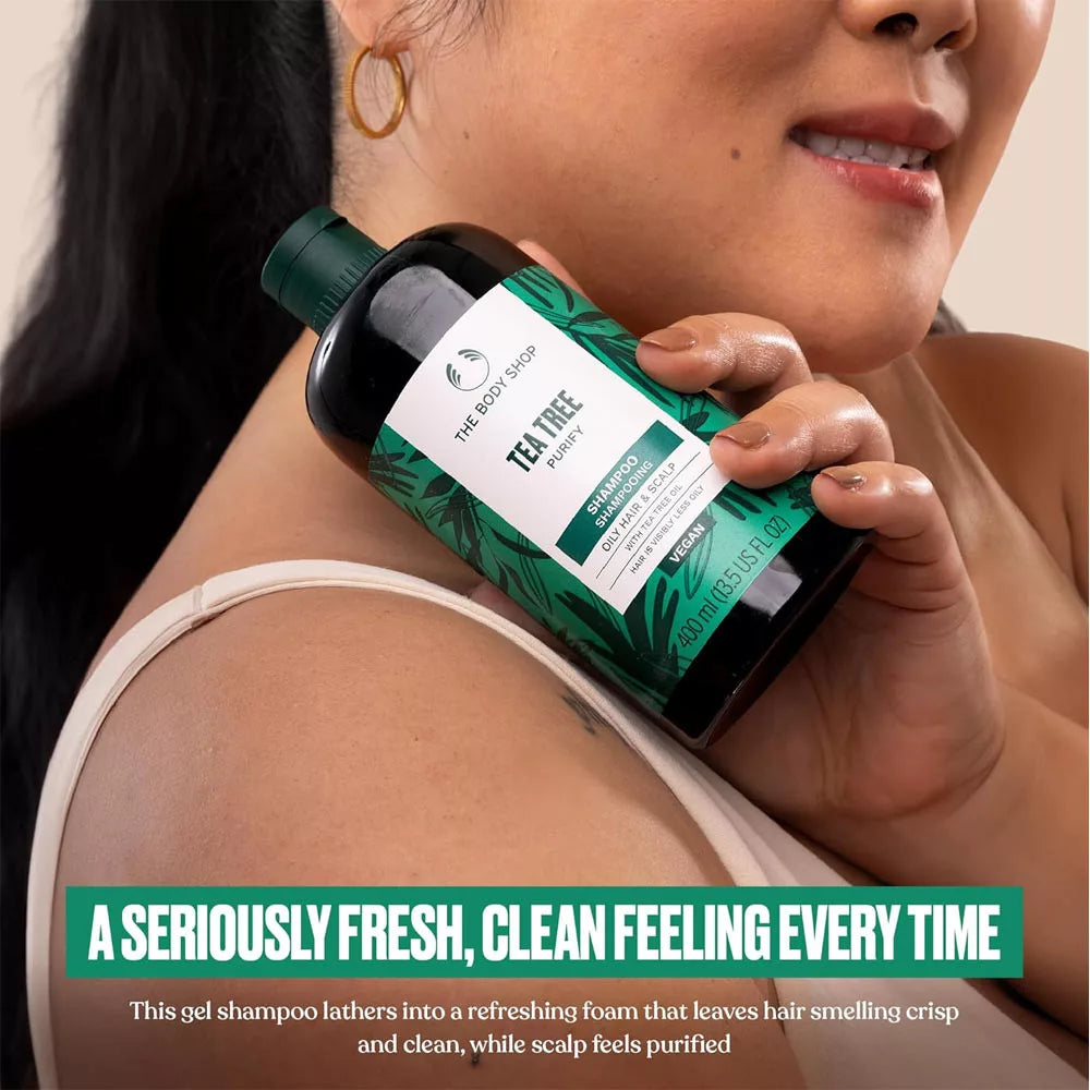 The Body Shop Tea Tree Purifying & Balancing Shampoo (400 ml)