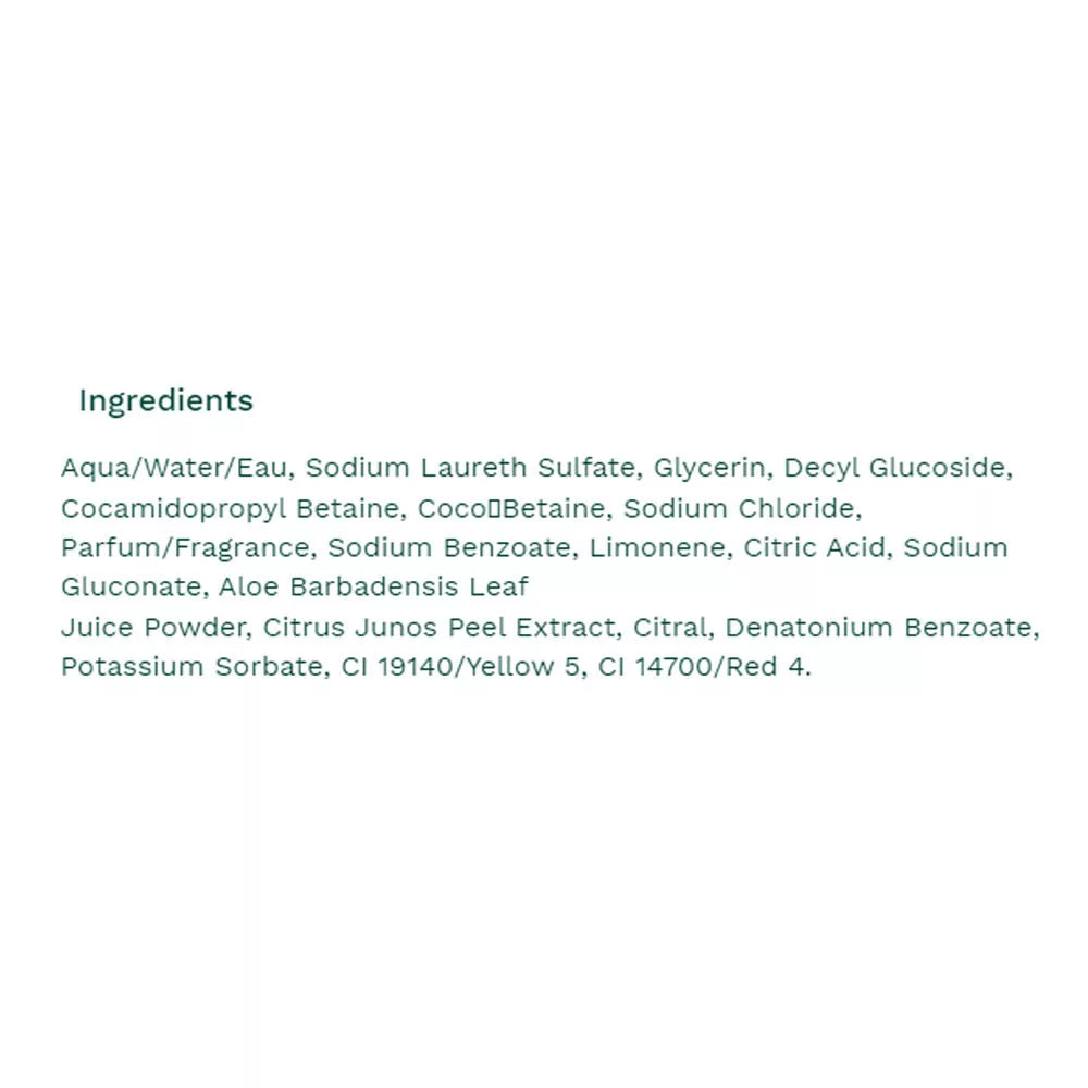 The Body Shop Yuzu Shower Gel (250 ml, Yuzu)