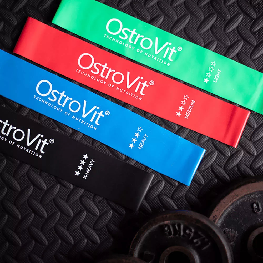 OstroVit Training Bands 4 pcs + bag (1 pc)
