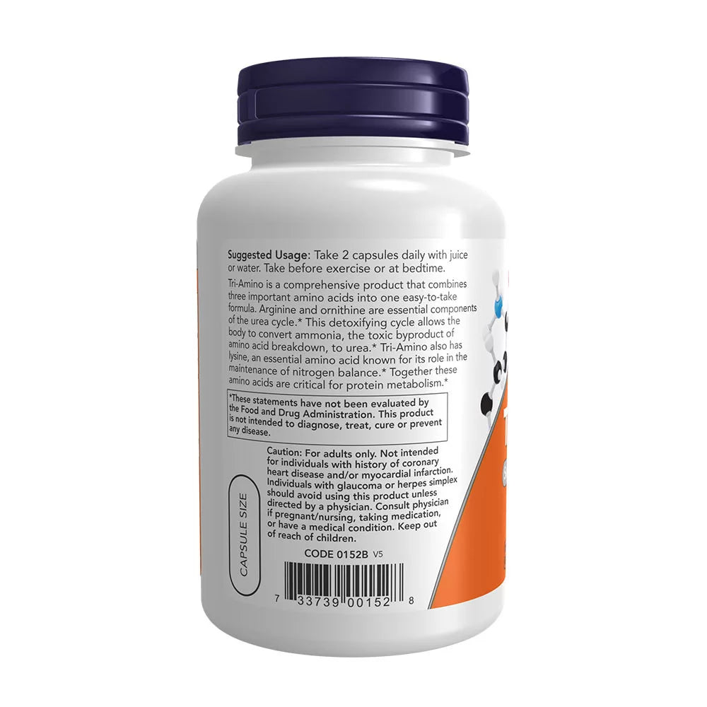 Now Foods Tri-Amino (120 Capsules)