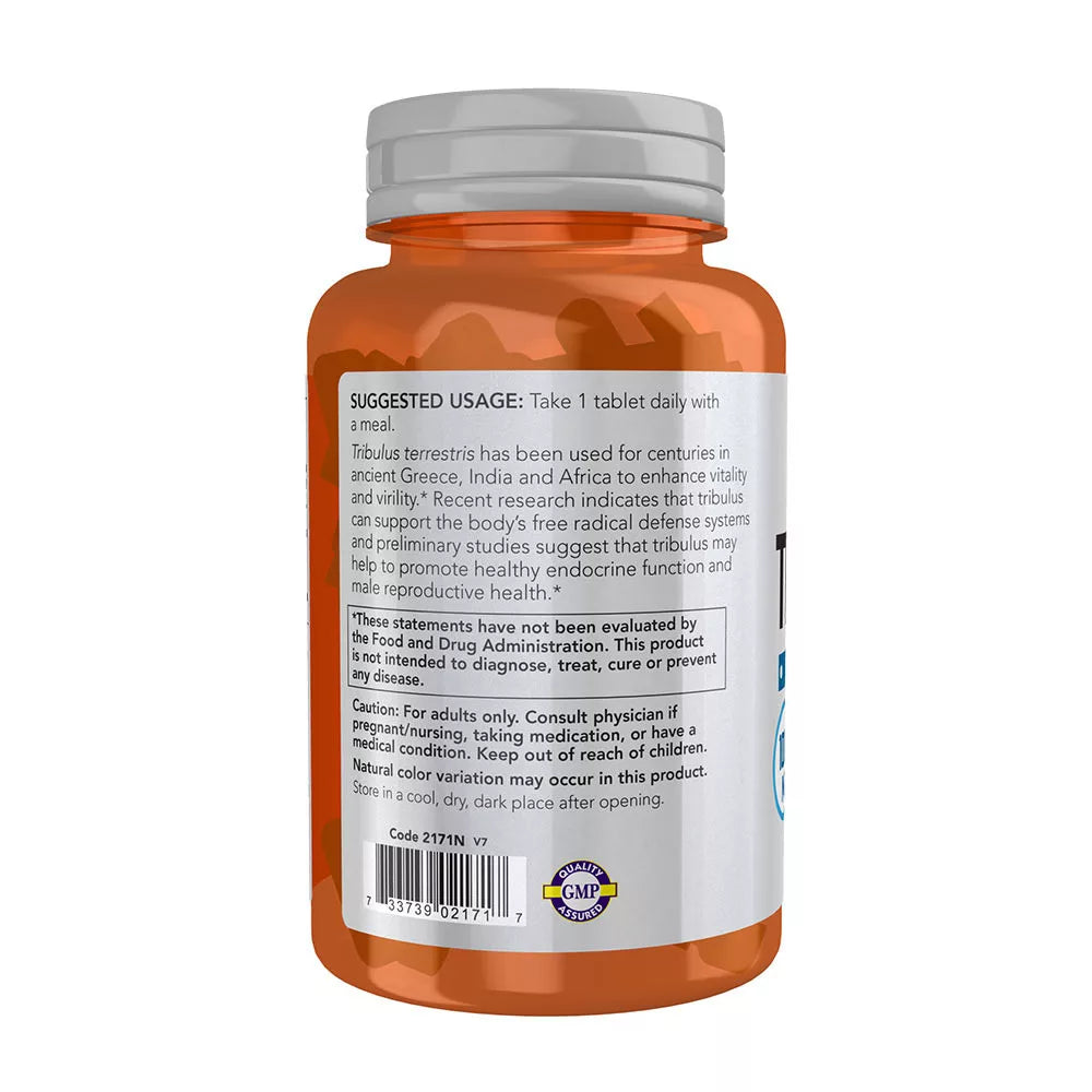 Now Foods Tribulus 1,000mg (90 Tablets)
