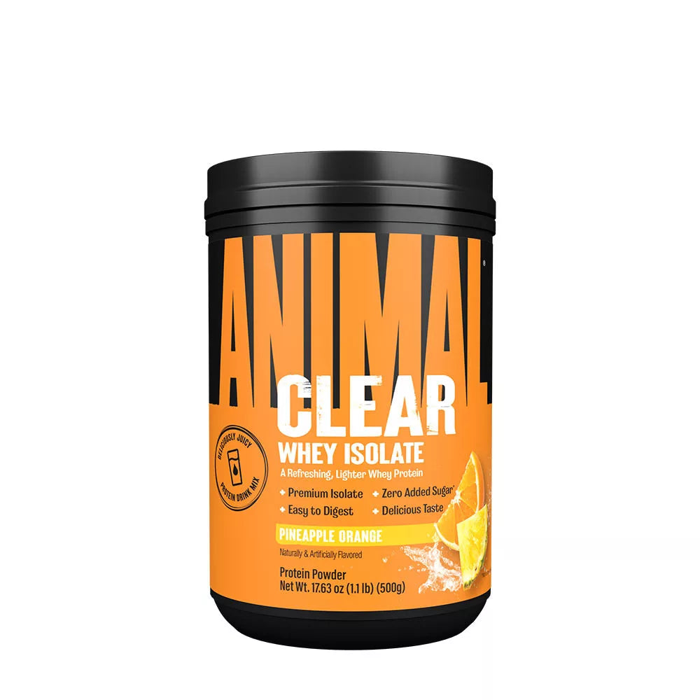 Universal Nutrition Animal Clear Whey Isolate (500 g, Orange Pineapple)