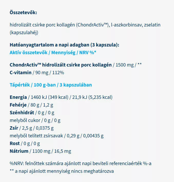 USA medical ChondrActiv™ Type II Collagen (90 Capsules)
