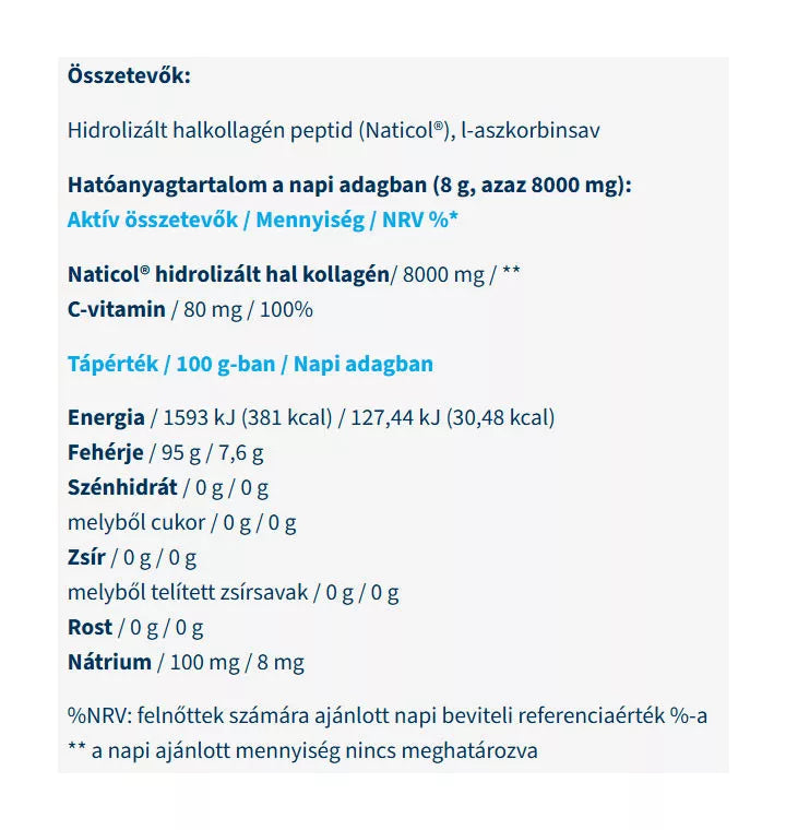 USA medical Naticol® Marine Collagen (240 g)