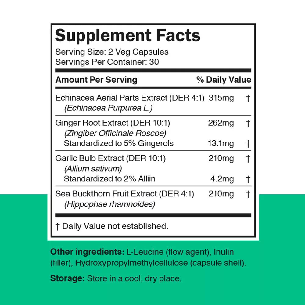 Vitamin360 Immune Support (60 Veg Capsules)