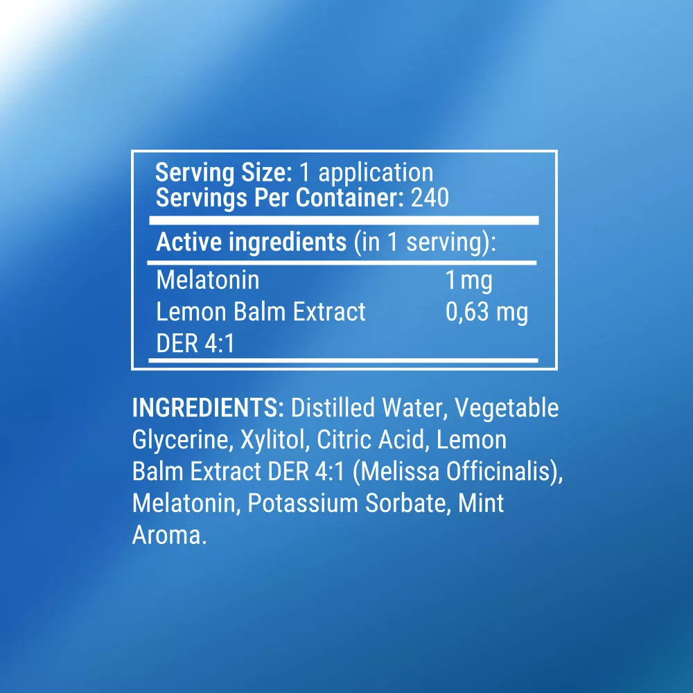 Vitamin360 Melatonin Oral Spray 1 mg (30 ml, Mint Flavor)