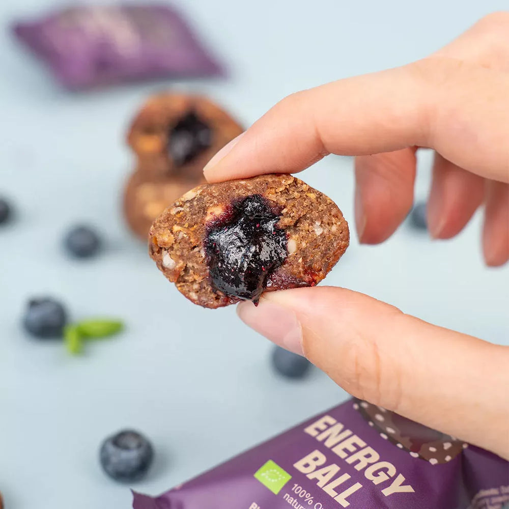 Vilgain Bio Energy Ball (30 g, Blueberry & Apple)