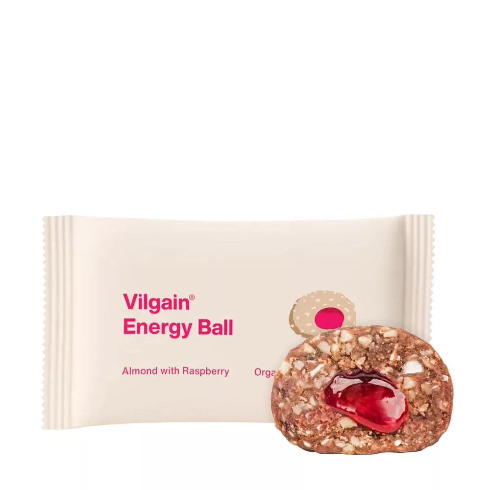 Vilgain Bio Energy Ball (30 g, Almond with Raspberry)
