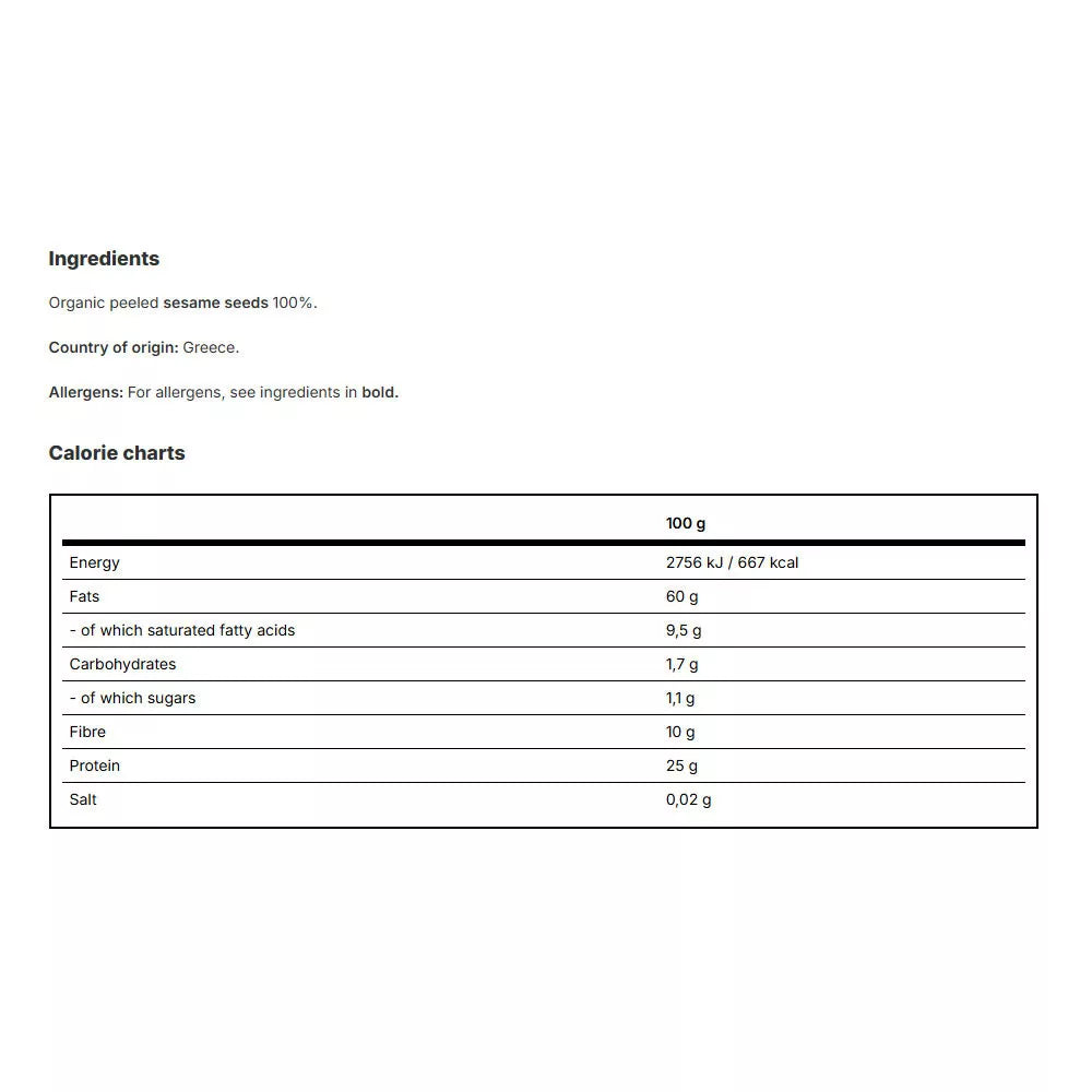 Vilgain Bio Tahini (300 g)