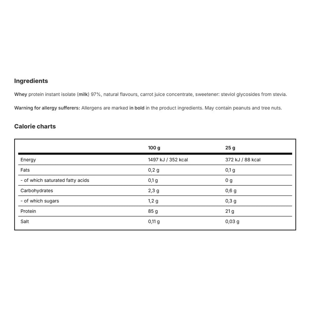 Vilgain Clear Whey Isolate (25 g, Peach fuzz)