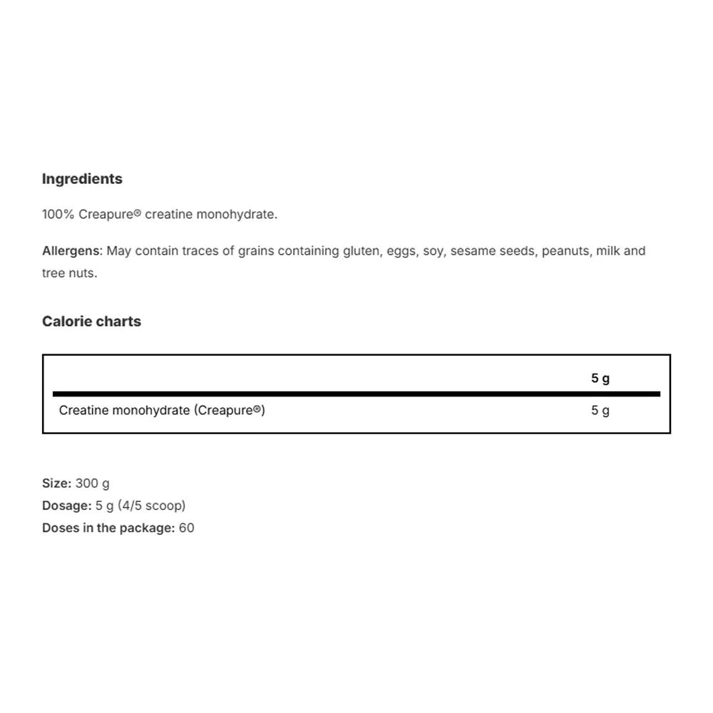 Vilgain Creatine Creapure (300 g)