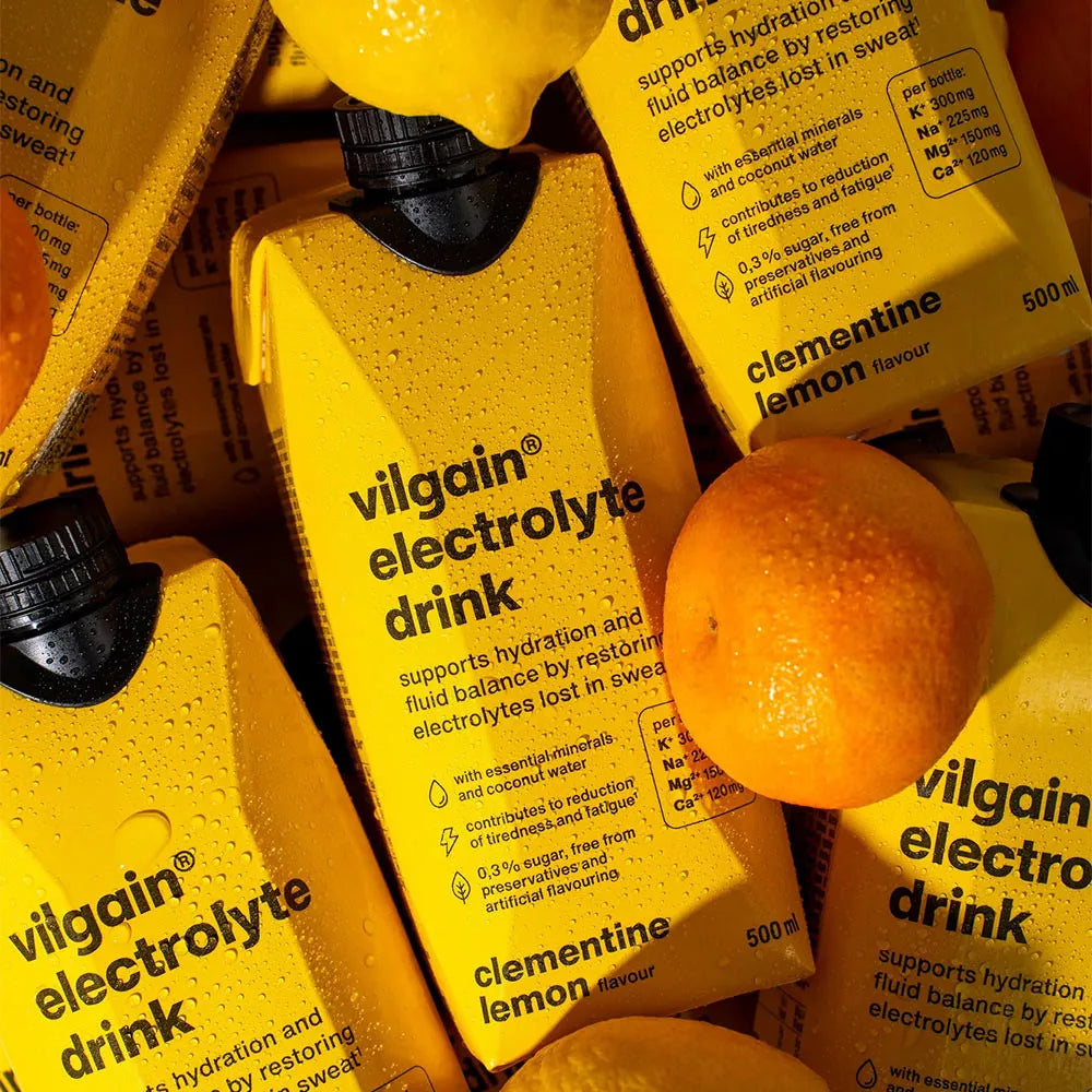 Vilgain Electrolyte Drink (500 ml, Clementine Mango)