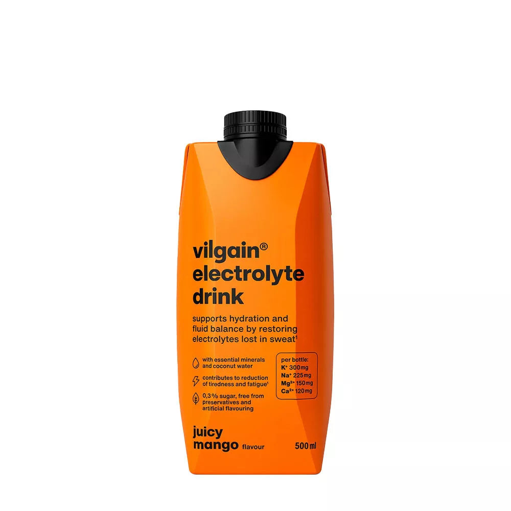 Vilgain Electrolyte Drink (500 ml, Juicy Mango)