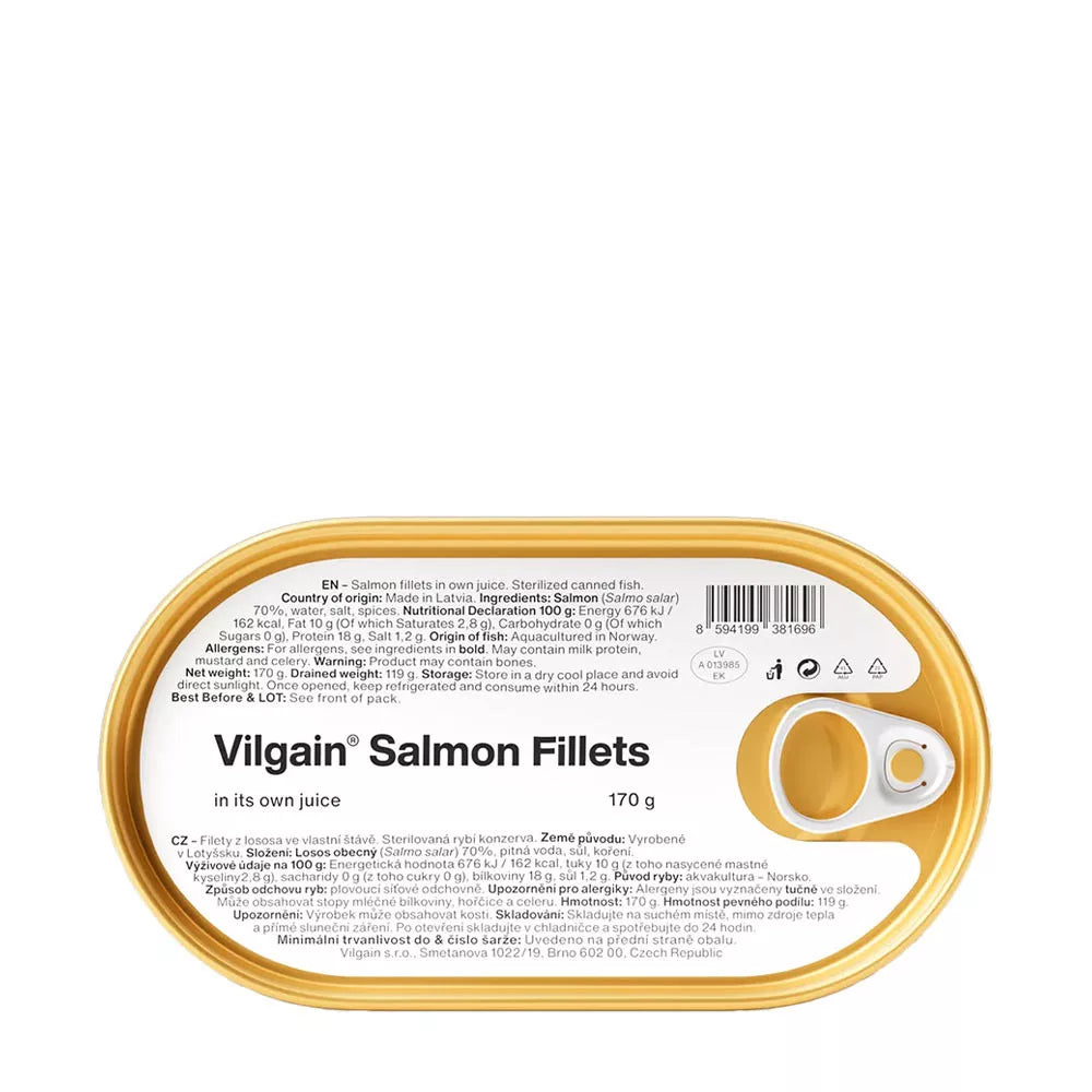 Vilgain Salmon Fillets (170 g)