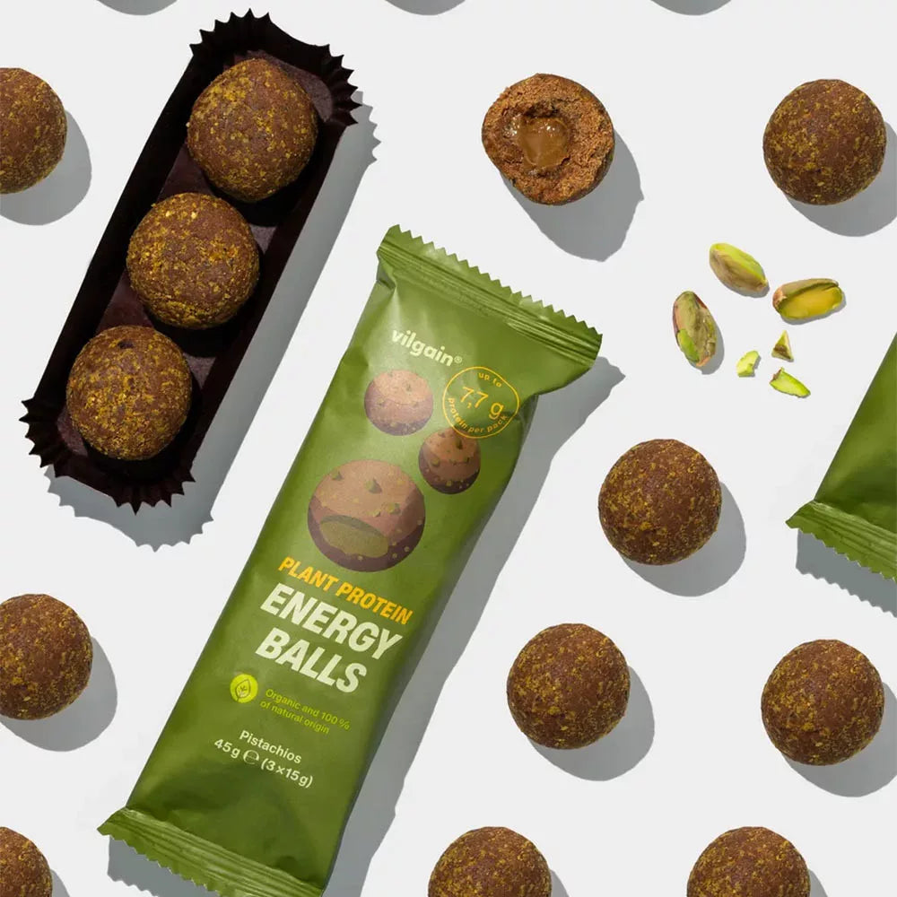 Vilgain Plant Protein Energy Balls BIO Pistachios (45 g)