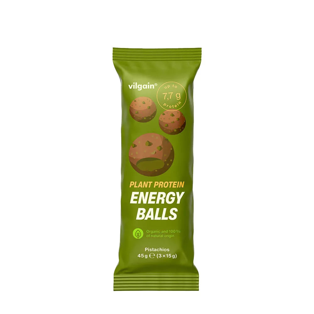 Vilgain Plant Protein Energy Balls BIO Pistachios (45 g)